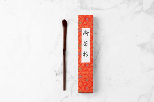 Cuillère Fourreau Artisanale — Bambou Fumé