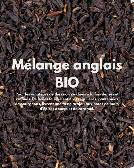 Miscela Inglese Bio — tè nero da colazione, corposo e maltato