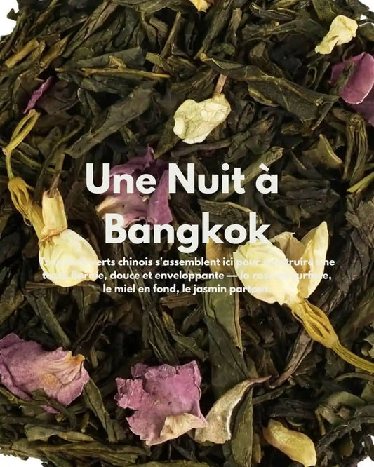 Una Notte a Bangkok — Tè Verde Gelsomino Rosa & Miele