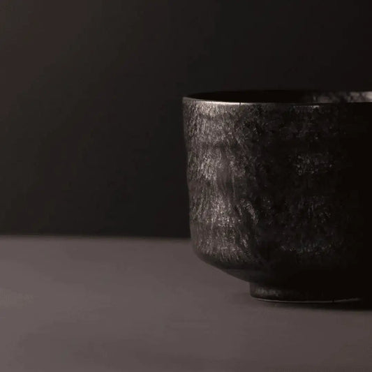 Bol Matcha Eclipse 350 ml – Céramique Noire Japonaise - THÉ - OLOGY
