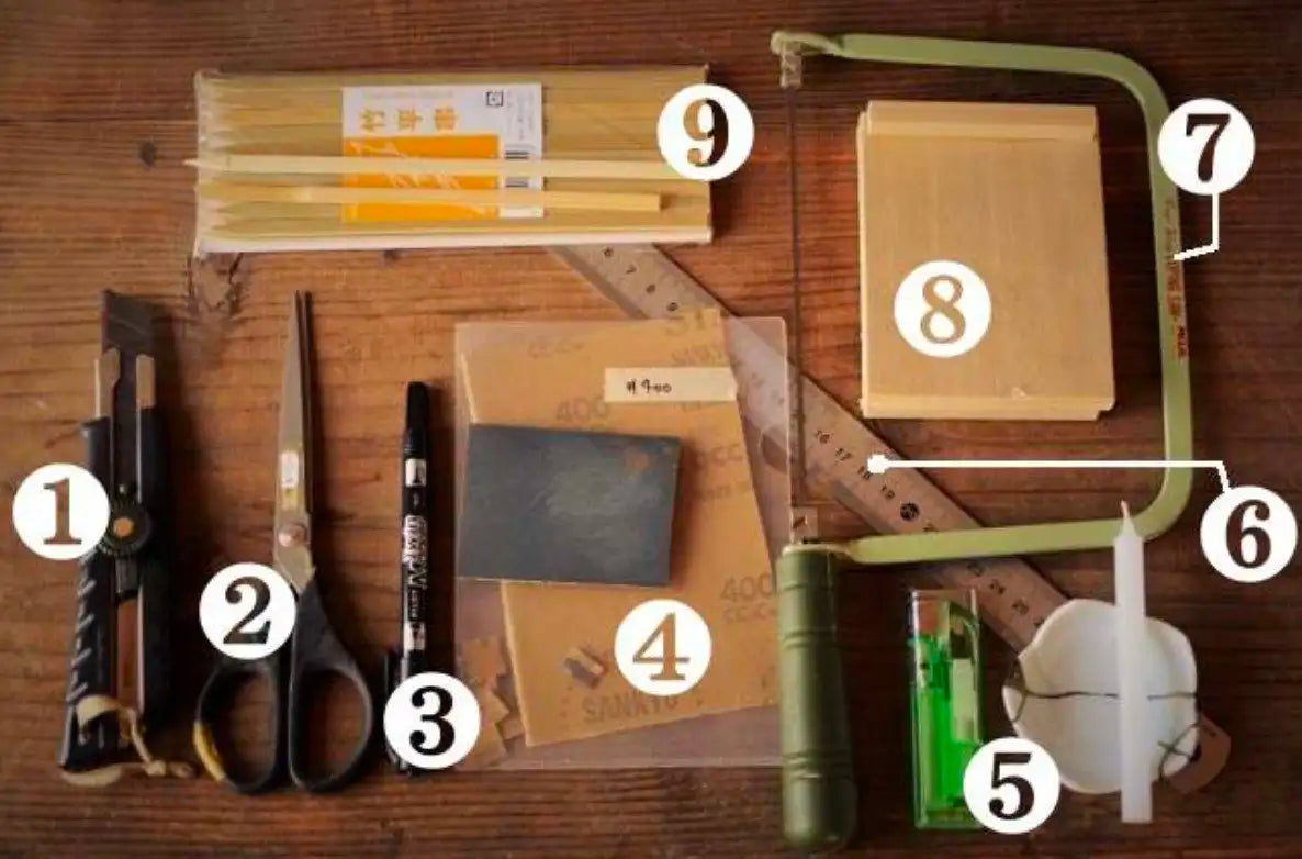 Guide Fabrication Outils Kintsugi – Bambou & Bois – Vol. 1