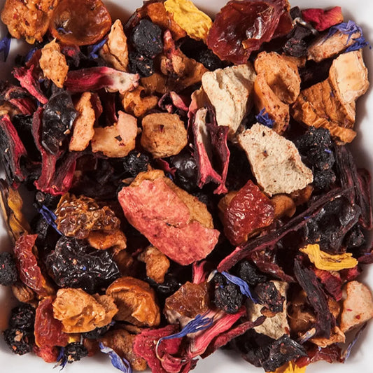 Symphonie Fruitée – Infusion Exotique Sans Théine | THE-OLOGY - Thé premium THÉ-OLOGY - TEA