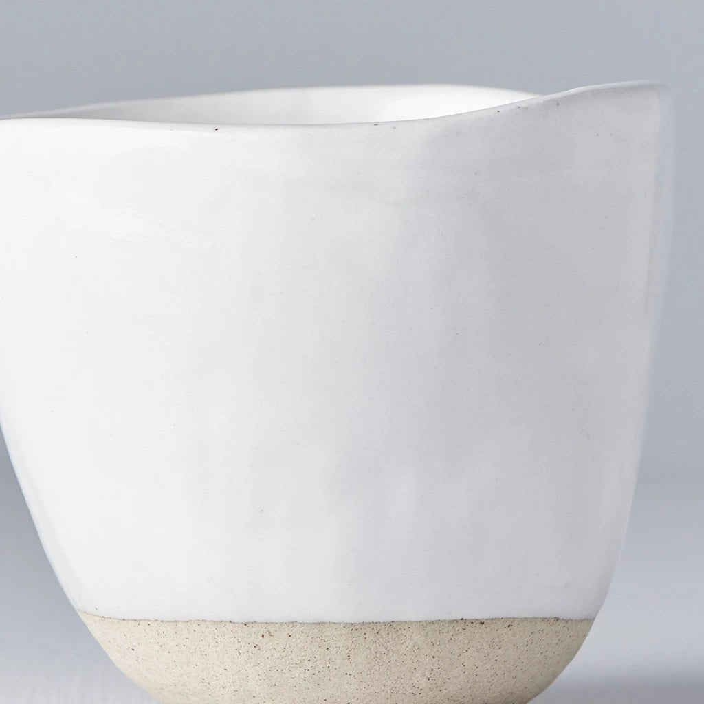 Tasse Asymétrique Lopsided 180 ml – Céramique Blanche - THÉ - OLOGY