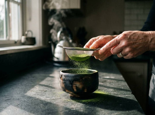 Pourquoi tamiser son matcha