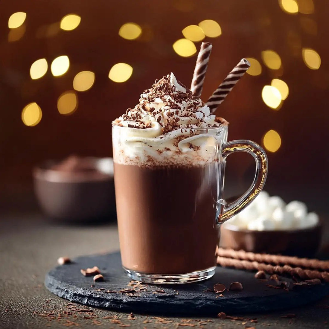 Chocolat chaud au thé aux amandes - THÉ-OLOGY