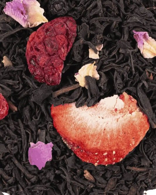 Frutti di Bosco Biologici — tè nero ai frutti rossi e petali di rosa