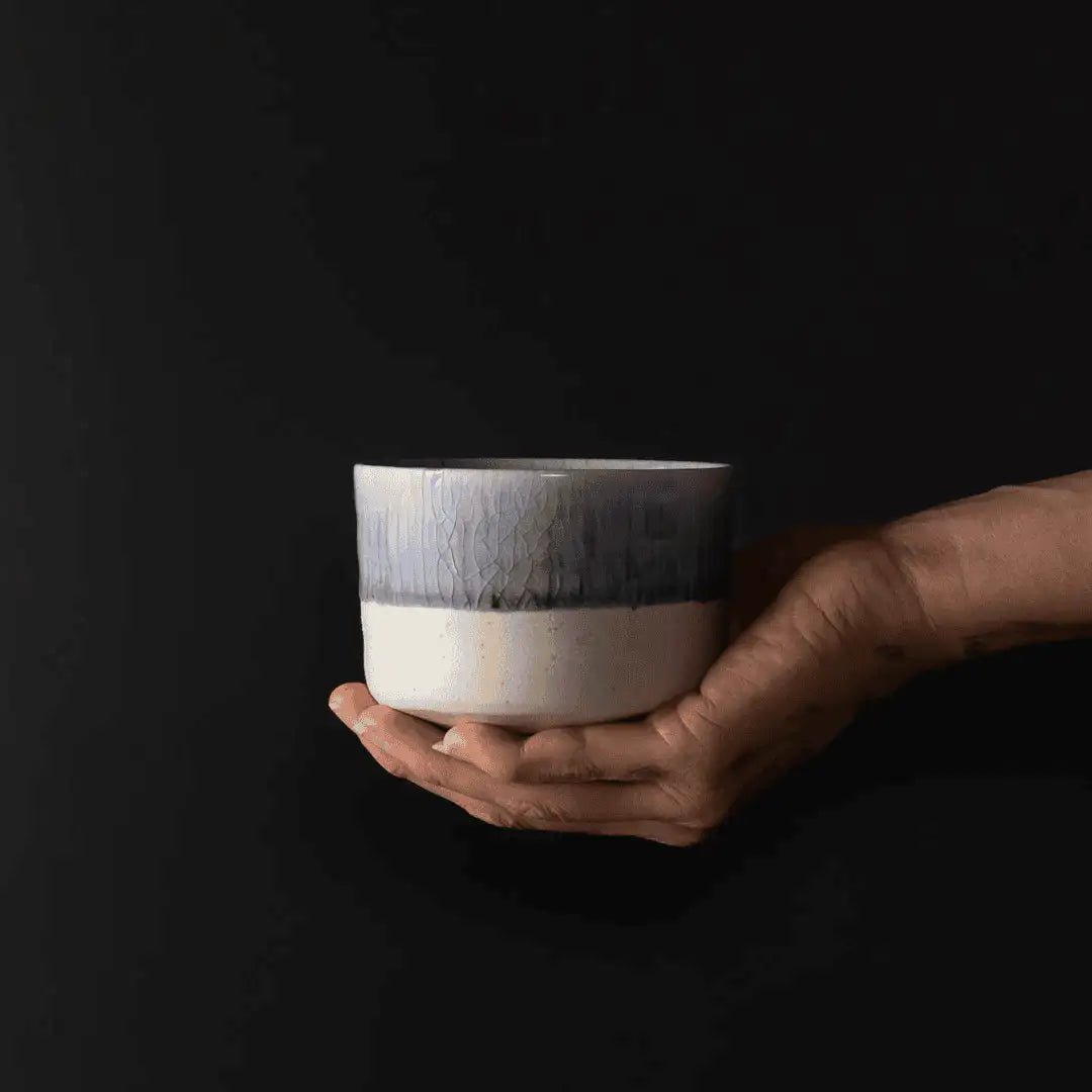 Bol à Matcha 350ml Winter Drift – Céramique Japonaise - THÉ - OLOGY