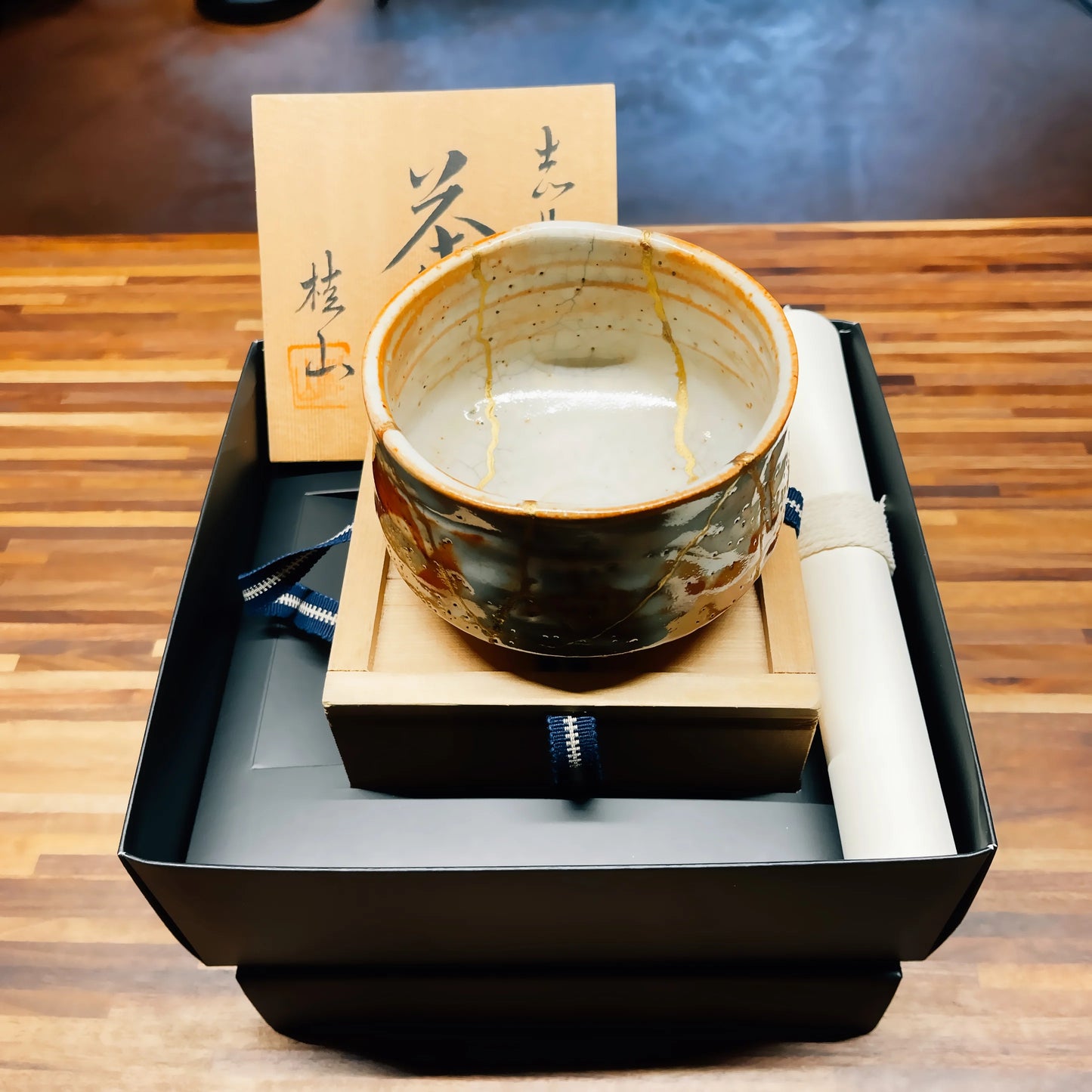 Chawan Shino Kintsugi Or 24K