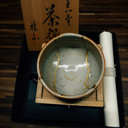 Chawan Shino Kintsugi Or 24K