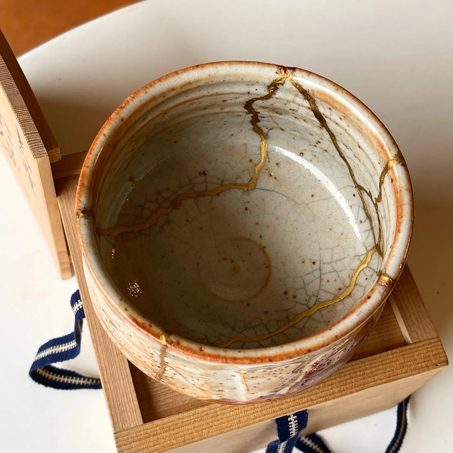 Chawan Shino Kintsugi Or 24K
