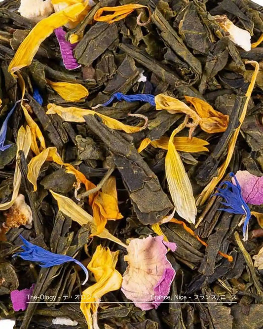 Bonne Humeur — thé vert orange, vanille & pétales de rose
