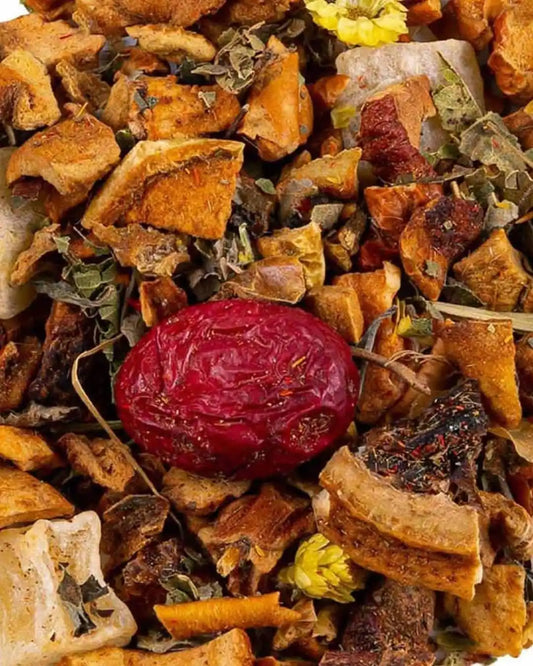 Mirtillo rosso-Acerola — infuso di frutta vitaminico, senza teina