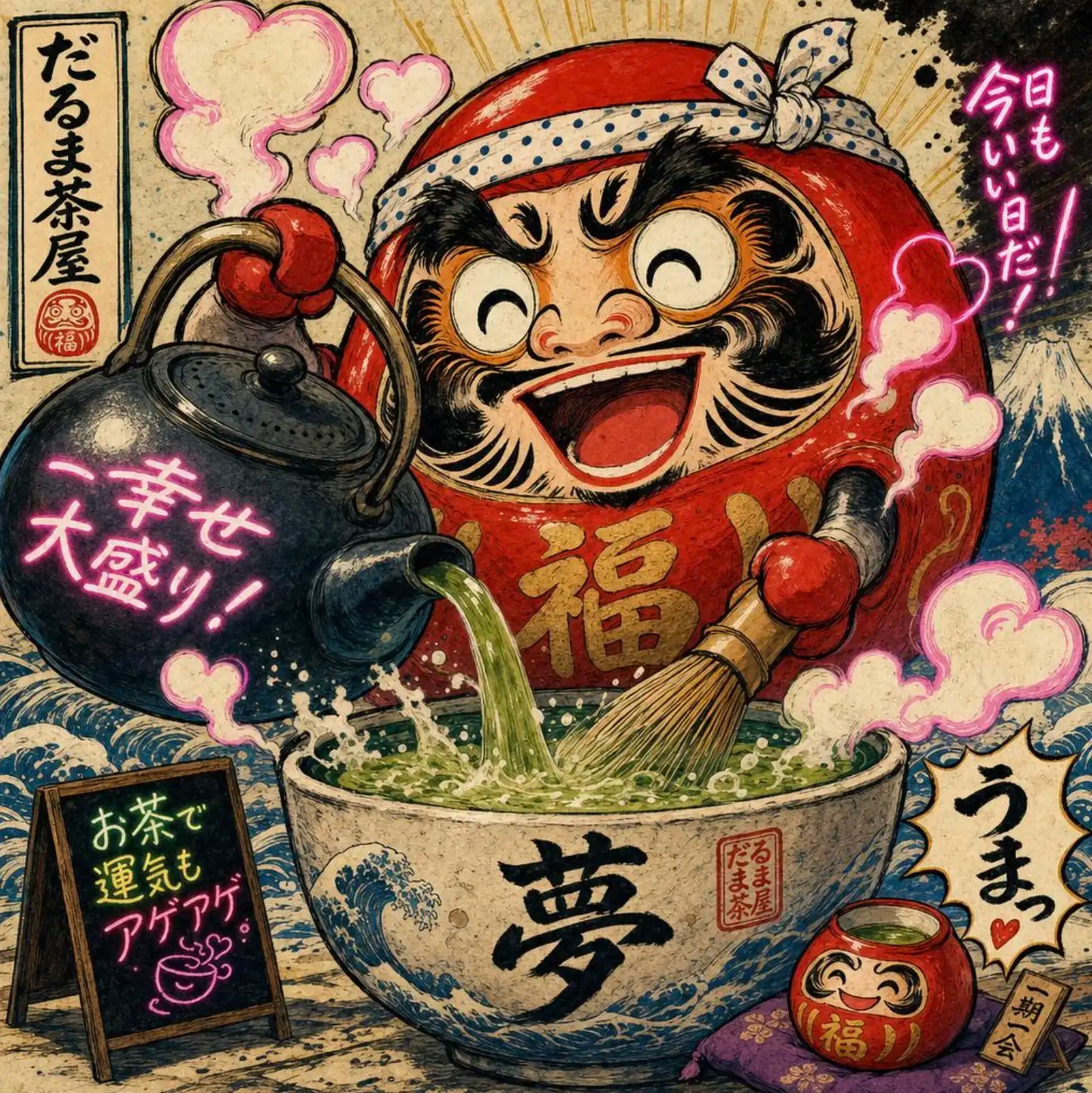 Omikuji – Bâton de Fortune Japonais – Bouteille 5€