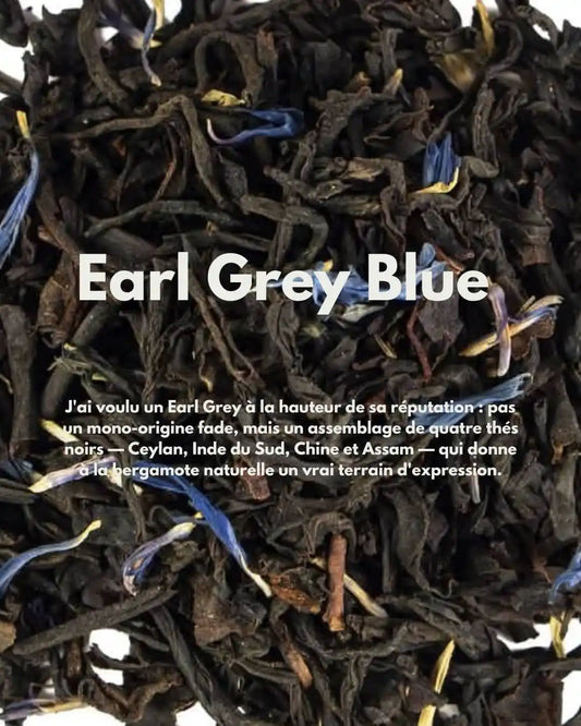 Earl Grey Blue — Tè Nero Bergamotto & Fiordaliso Quattro Origini