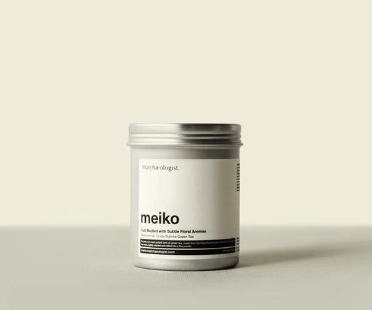 Meiko™ Matcha Cérémonial 100g : Cordial Vert Émeraude Intense - THÉ.ŌLOGY