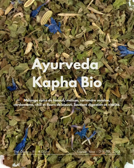 Tisane Ayurveda Kapha Bio — fenouil, cardamome & coriandre sans théine