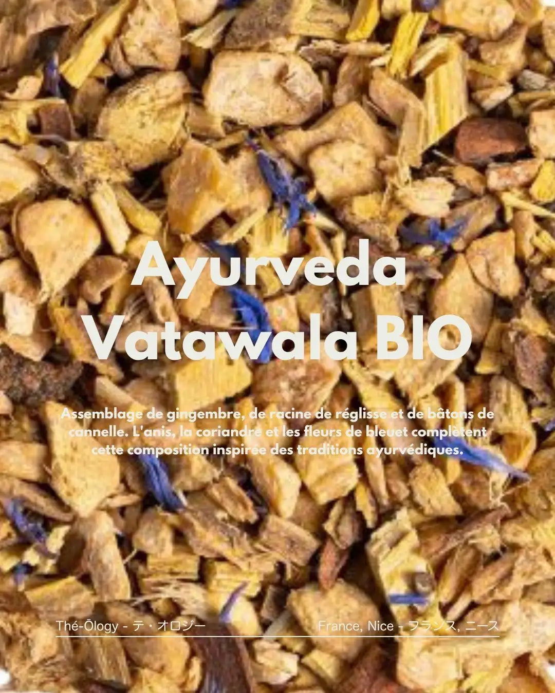 Vatawala Ayurveda Bio — tisane épicée chauffante pour l'équilibre Vata
