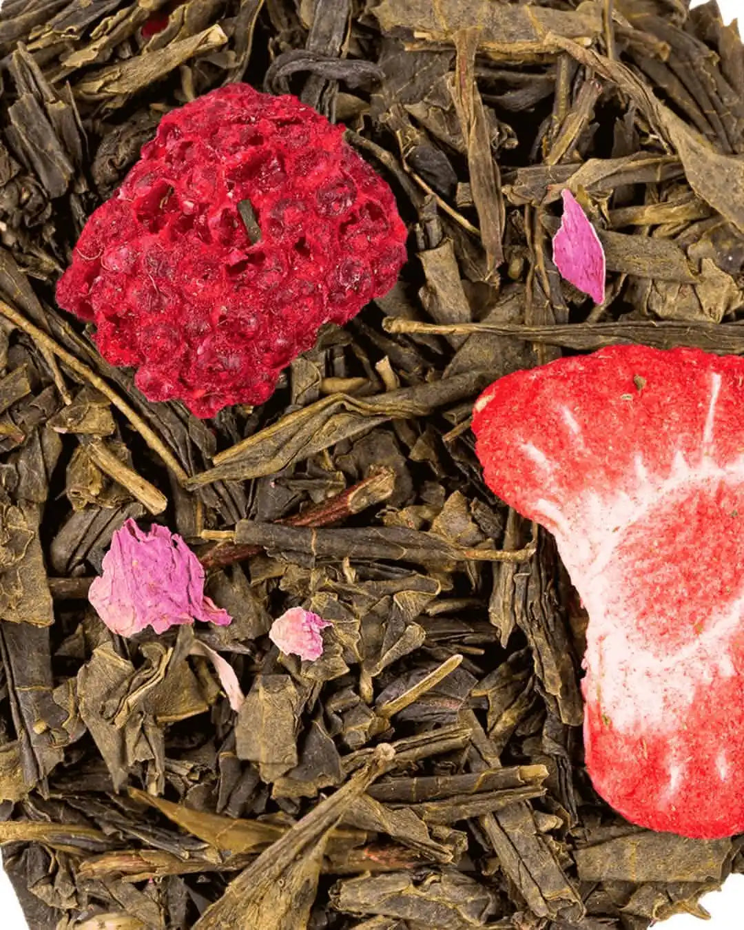 Paradis Fruité de Chine Bio — thé vert fraise, framboise & jasmin