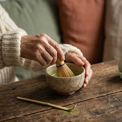 Meiko™ Matcha Cérémonial : Cordial Vert Émeraude Intense