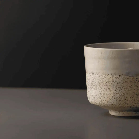 Bol à Matcha Aozora Fleck – Céramique Beige 350 ml - THÉ - OLOGY