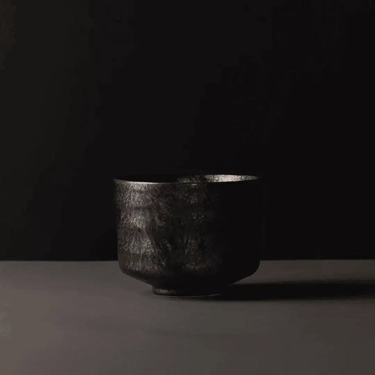 Bol Matcha Eclipse 350 ml – Céramique Noire Japonaise - THÉ - OLOGY