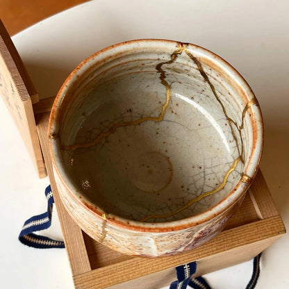 Chawan Shino Kintsugi Or 24K - THÉ - OLOGY