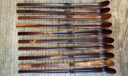 Cuillère Fourreau Artisanale — Bambou Fumé