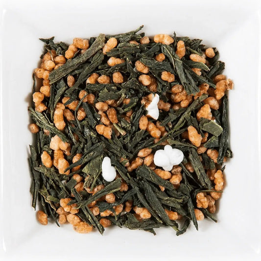 Harmonie Rôtie – Thé Vert Genmaicha Japonais Réconfort & Faible Théine | THE - OLOGY - THÉ - OLOGY