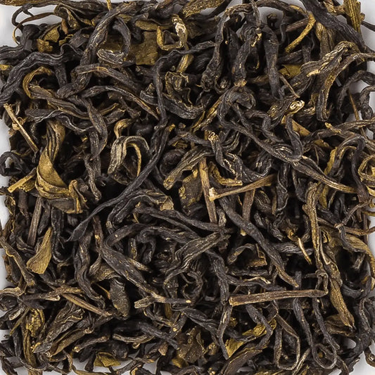 Tasse thé jaune premium THE-OLOGY, Huang Shan, couleur lumineuse, boisson raffinée, délicatesse asiatique﻿

