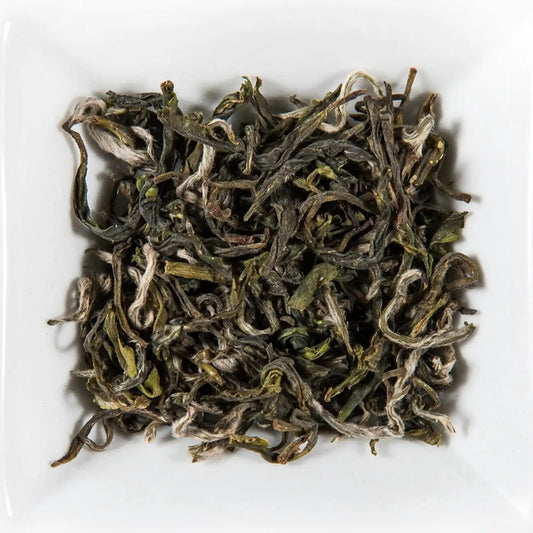 Légende du Singe Blanc THE-OLOGY, thé vert Pekoe grand cru, Chine, feuilles fines, douceur exceptionnelle