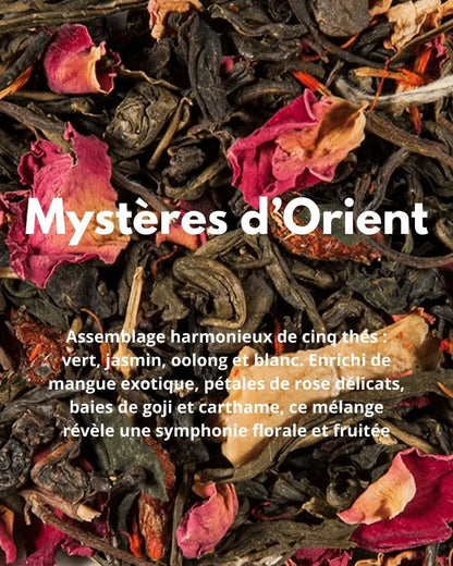 Huit Secrets d'Extrême-Orient — jasmin, mangue, goji et cinq grands thés