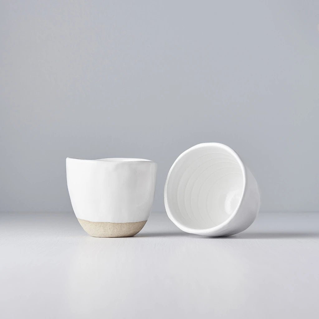 Tasse Asymétrique Lopsided 180 ml – Céramique Blanche - THÉ - OLOGY