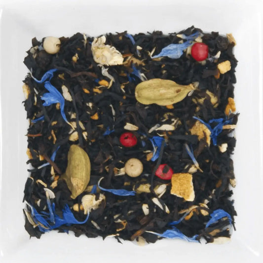 Comte Cosiness THE-OLOGY, thé noir Earl Grey bio, bergamote naturelle, biscuit vanillé, épices, moment gourmand﻿