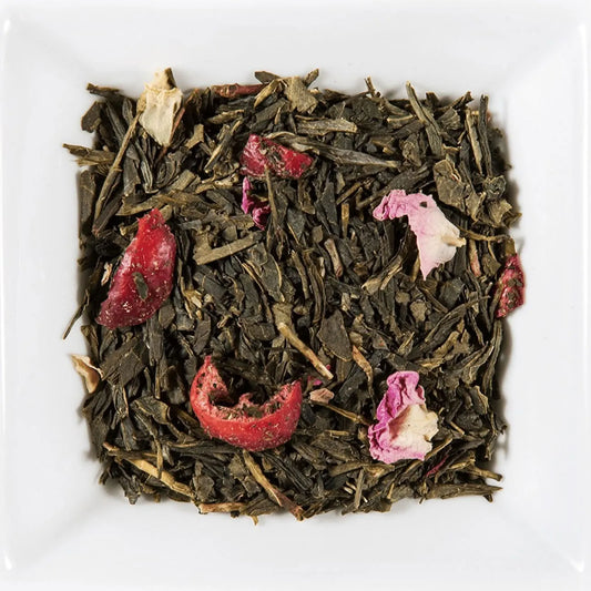 Verger Sauvage – Thé Vert Sencha Cerise Canneberge | THE-OLOGY - Thé premium THÉ-OLOGY - TEA