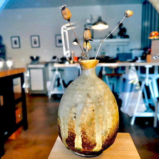 Tokkuri Ancien Restauré Kintsugi – Reconstruction Or 24K - THÉ - OLOGY